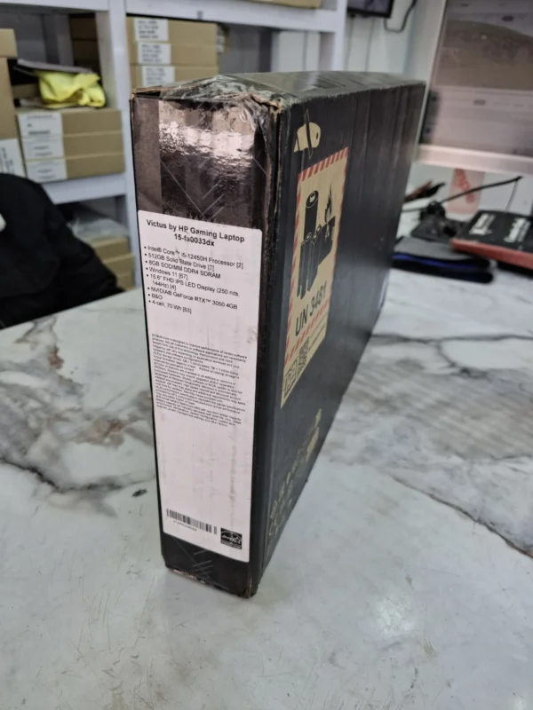 Hp Victus Gaming 15-fa0033dx 12th Gen Core I5 8gb 512ssd Nvidia Rtx 3050 4GB