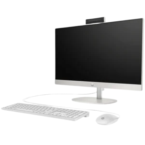 HP All In One 24" 13th gen Core i7 8gb 512ssd non touch white color